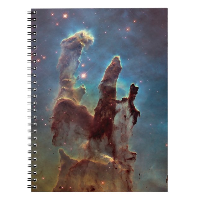 Skapelens pelare, Örnnebulosan Hubble Space Anteckningsbok (Framsidan)