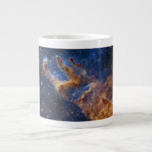 Skapelens pelare Örnnebulosan Webb-teleskopet Jumbo Mugg