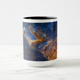 Skapelens pelare Örnnebulosan Webb-teleskopet Mugg