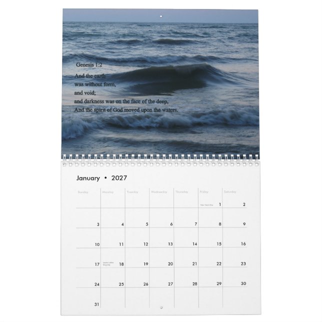 Skapelse 2010 kalender (Jan 2027)