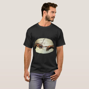 Skapelse av Adam - händer Michelangelo 1475 - 156 T Shirt
