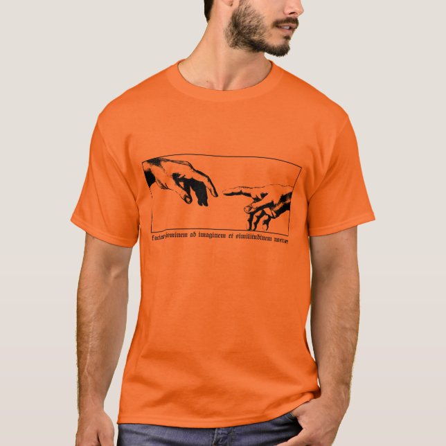 Skapelse av Adam T-shirt (Framsida)