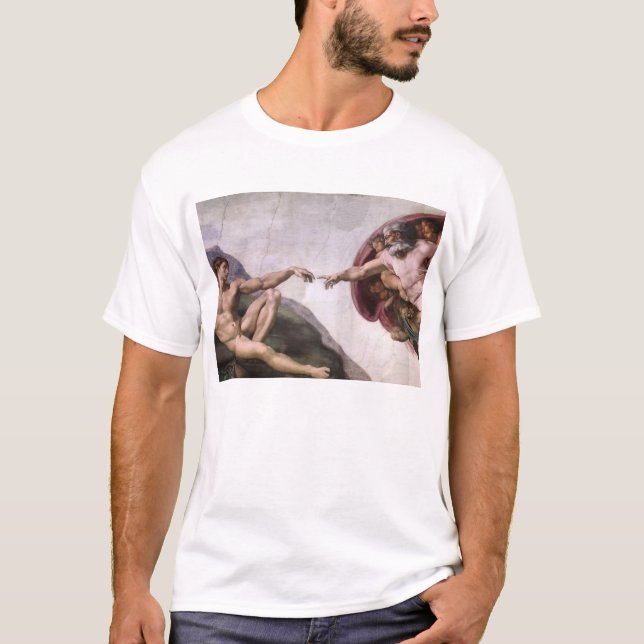 Skapelse av Adam T-shirt (Framsida)