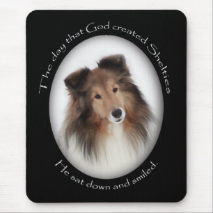 Skapelse av Shelties Musmatta