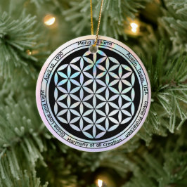 Skapelse Harmoni Symbol Julgransprydnad Keramik