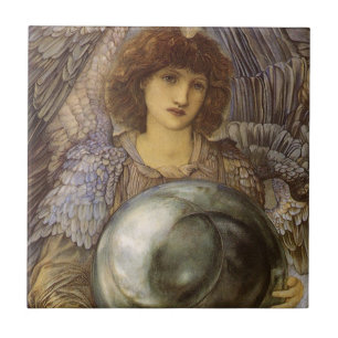 Skapelsedagar, Första dagen av Burne Jones Kakelplatta