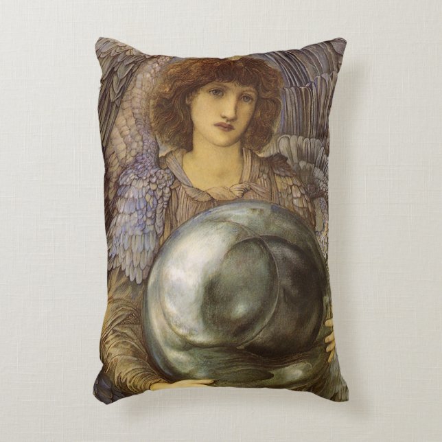 Skapelsedagar, Första dagen av Burne Jones Prydnadskudde (Framsidan(Vertikal))