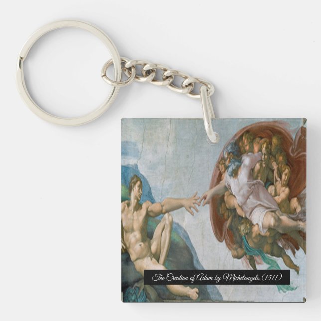 Skapelsen av Adam av Michelangelo (Framsidan)