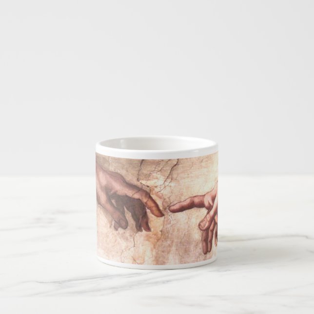 SKAPELSEN AV ADAM--ESPRESSOMUGGEN ESPRESSOMUGG (Framsidan)