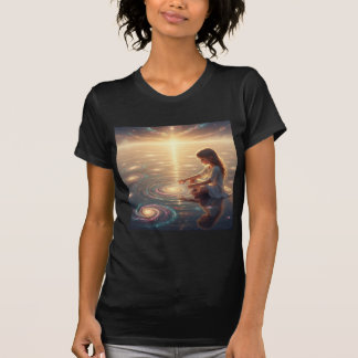 Skapelsens krusningar – Inre barn av kosmisk ljus T Shirt