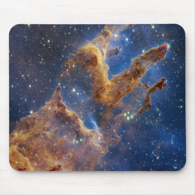 Skapelsens pelare Galaxy Nebula Musmatta (Framsidan)