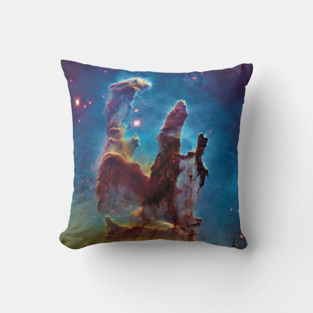 Skapelsens pelare M16 Örnnebulosan Rymdfoto Kudde (Framsida)