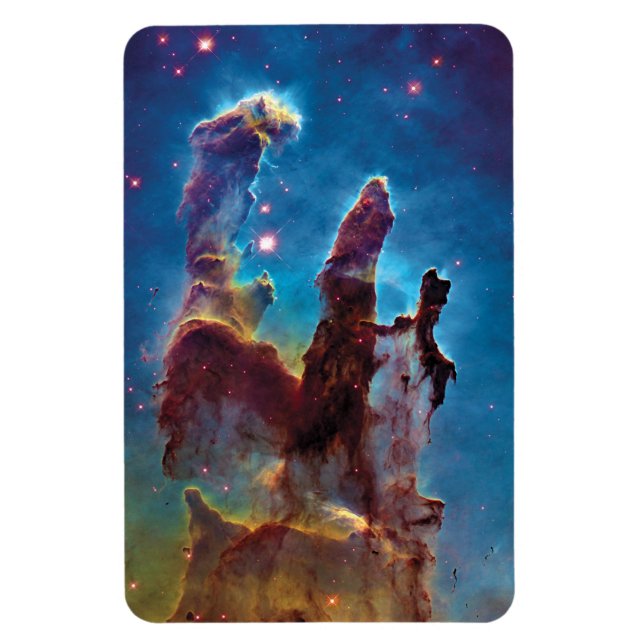 Skapelsens pelare M16 Örnnebulosan Rymdfoto Magnet (Vertikal)