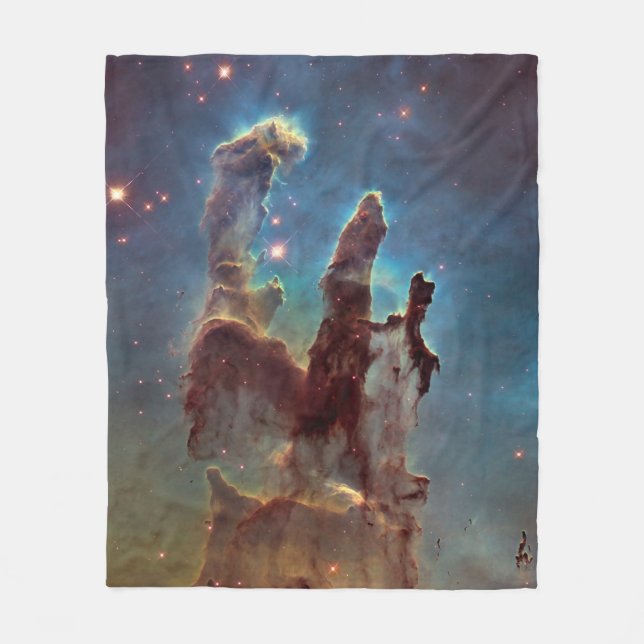 Skapelsens pelare, Örnnebulosan Hubble Space Fleecefilt (Framsidan)