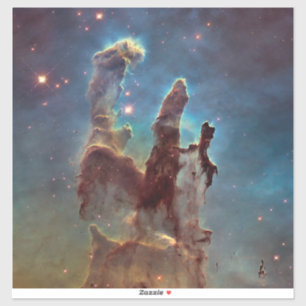 Skapelsens pelare, Örnnebulosan Hubble Space Klistermärken