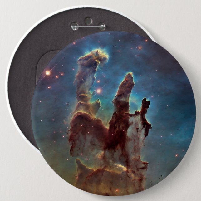 Skapelsens pelare, Örnnebulosan Hubble Space Knapp (Framsida & baksida)