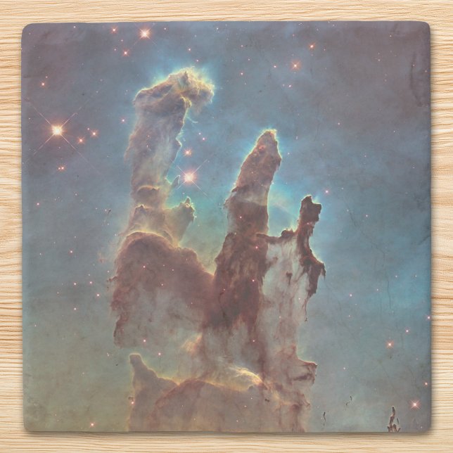 Skapelsens pelare underlägg sten (Pillars of Creation Stone Coaster)