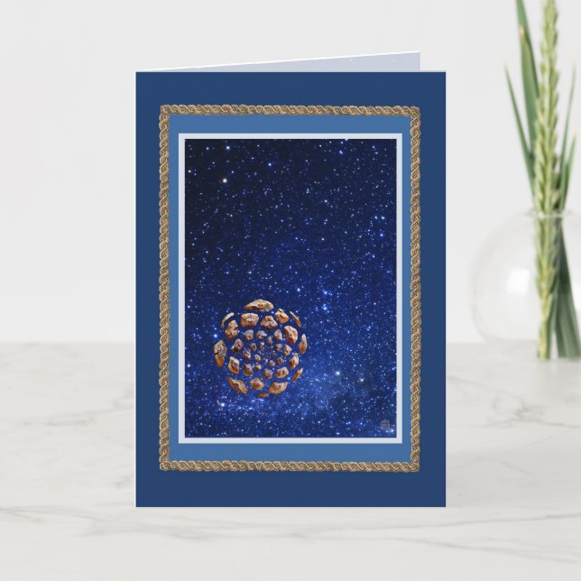 Skapelses gåta: Piñon gräs Helgkort (Framsida)