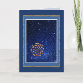 Skapelses gåta: Piñon gräs Helgkort