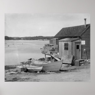 Skåpet, 1900. Vintage Photo Poster