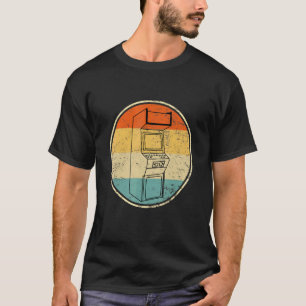 Skåpet Arcade Game Maskin Nostalgia Retro 80s G T Shirt