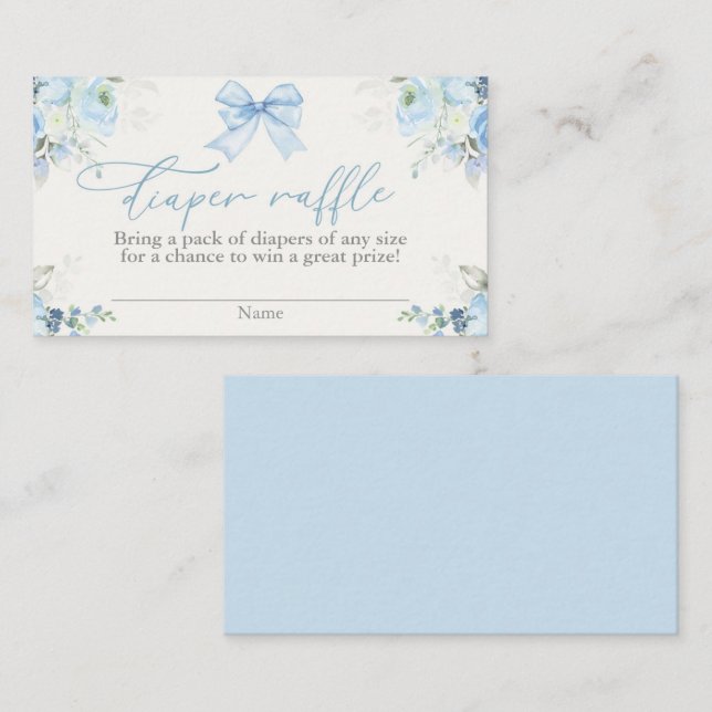 Skåpkort för babykläder med skal och med bog tilläggskort (Fram/baksida)