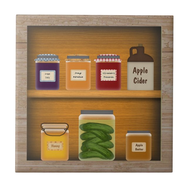 Skåpplattan land kakelplatta (Framsidan)