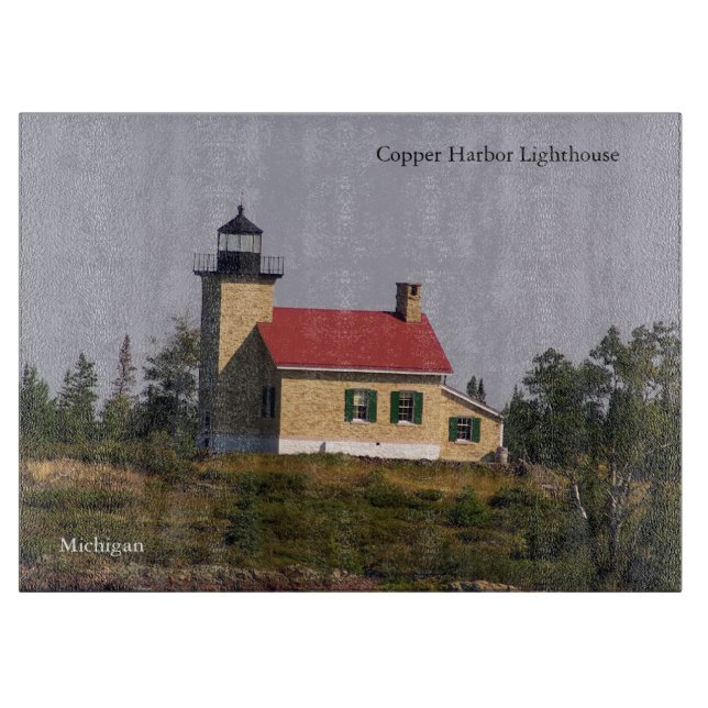 Skåptavla för Copper Harbour (Framsidan)