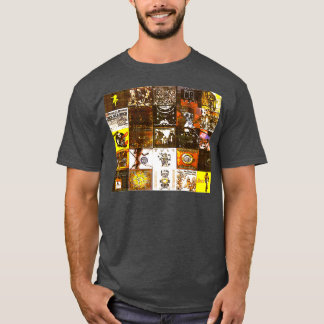 Skär bort på nydagens tunna is t shirt