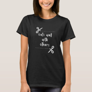 Skär bra med andra Hairstyle Hairdo Salon Hair T Shirt