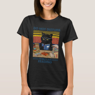 Skär inte upp när jag läser ett svart glas från Bo T Shirt
