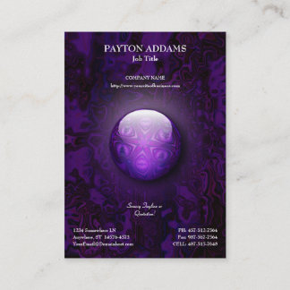 Skär juveln - vertikal visitkort