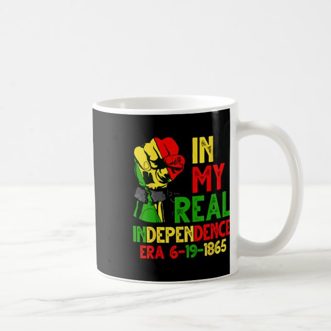 Skär kvinnor Manar i min riktiga Independence day- Kaffemugg (Höger)