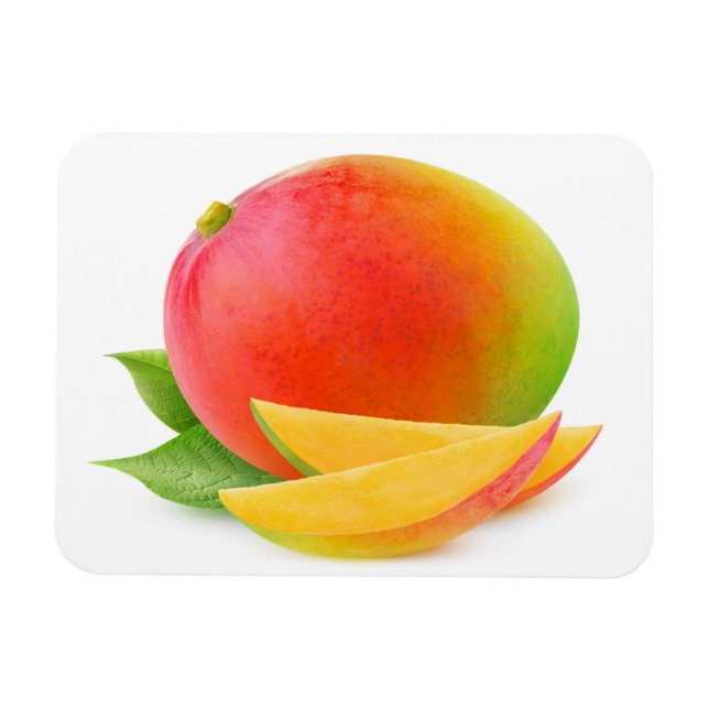 Skär mango magnet (Horisontell)