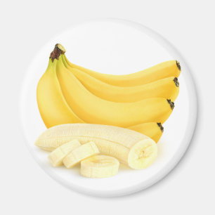 Skär på bananbunt magnet