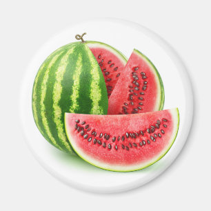Skär vattenmelon magnet