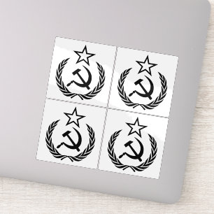 Skära och hammare, USSR, CCCP, kommunism Klistermärken