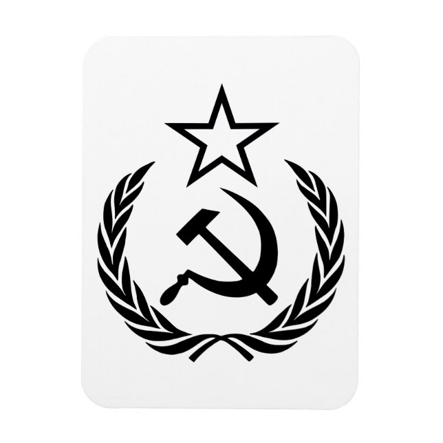 Skära och hammare, USSR, CCCP, kommunism Magnet (Vertikal)