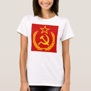 Skära och hammare, USSR, CCCP, kommunism T Shirt