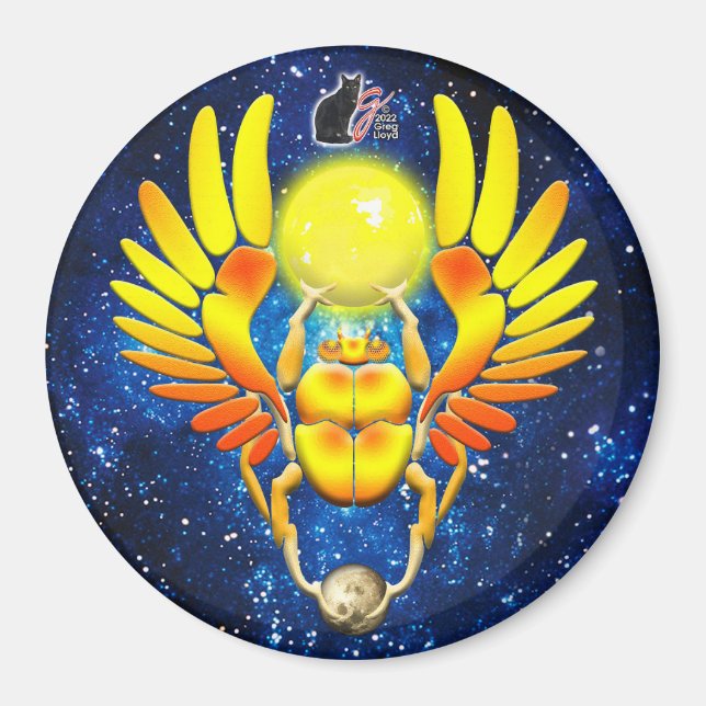 Skarabé Magnet (Framsidan)