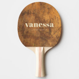 Skärande block minimal modern klassisk namn pingisracket