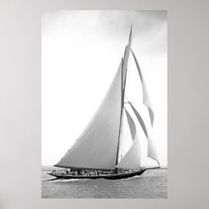 Skärareyacht Britannia Poster