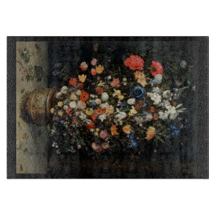 Skärbräda för blommabukettstilleben