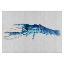 Skärbräda för exponeringsglas för blåtthummerkonst