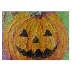 Skärbräda för jack o lanternHalloween pumpa