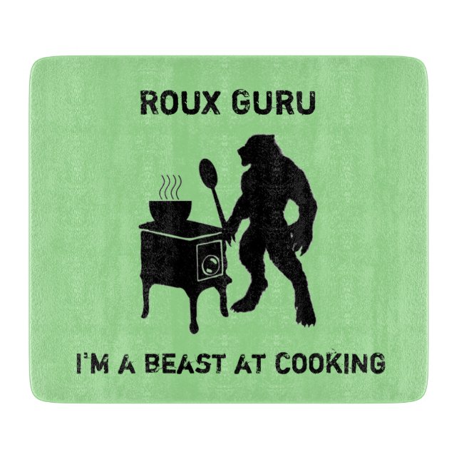 Skärbräda för RouxGuruRougarou Cajun Werewolf (Framsidan)