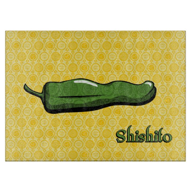 Skärbräda för Shishito Chilipeppar (Framsidan)