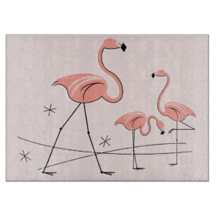 Skärbräda för Trio 2 för Flamingo rosa