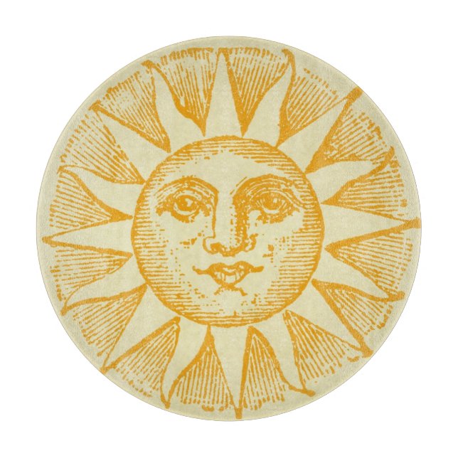 Skärbräda för vintagesolexponeringsglas (Framsidan)