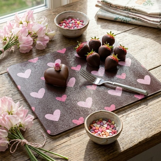 Skärbräda i glas för älsklingar (Skapare uppladdad)